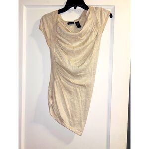Victoria’s Secret Moda Tan Short Sleeve Top Small